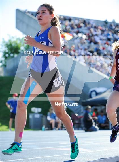 Thumbnail 2 in CIF State Track and Field Championships (Girls 1600m Prelims) photogallery.