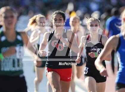 Thumbnail 2 in CIF State Track and Field Championships (Girls 1600m Prelims) photogallery.