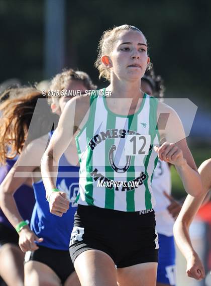 Thumbnail 1 in CIF State Track and Field Championships (Girls 1600m Prelims) photogallery.