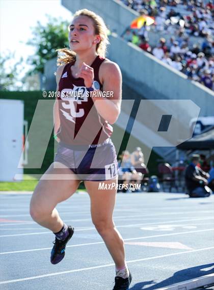 Thumbnail 2 in CIF State Track and Field Championships (Girls 1600m Prelims) photogallery.