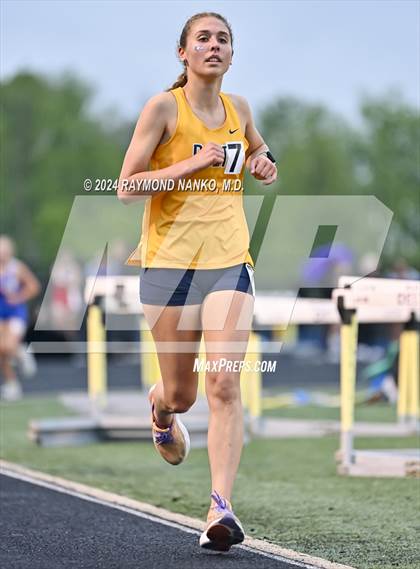 Thumbnail 2 in IHSAA Delta Sectionals (3200 Meter)  photogallery.