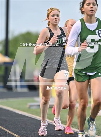 Thumbnail 2 in IHSAA Delta Sectionals (3200 Meter)  photogallery.