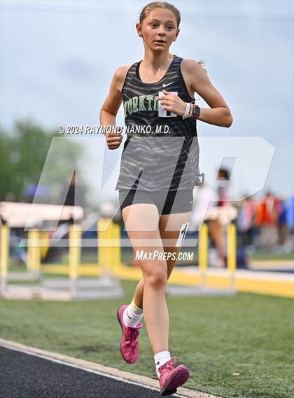 Thumbnail 3 in IHSAA Delta Sectionals (3200 Meter)  photogallery.