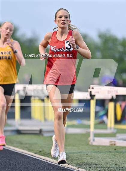 Thumbnail 3 in IHSAA Delta Sectionals (3200 Meter)  photogallery.