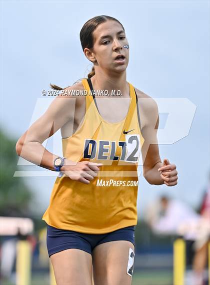 Thumbnail 2 in IHSAA Delta Sectionals (3200 Meter)  photogallery.