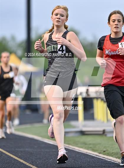 Thumbnail 1 in IHSAA Delta Sectionals (3200 Meter)  photogallery.