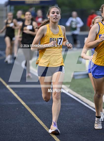 Thumbnail 2 in IHSAA Delta Sectionals (3200 Meter)  photogallery.