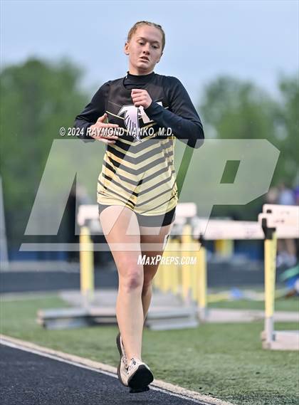 Thumbnail 2 in IHSAA Delta Sectionals (3200 Meter)  photogallery.