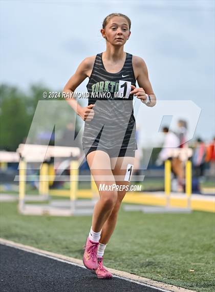 Thumbnail 1 in IHSAA Delta Sectionals (3200 Meter)  photogallery.