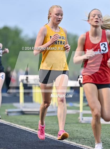 Thumbnail 2 in IHSAA Delta Sectionals (3200 Meter)  photogallery.