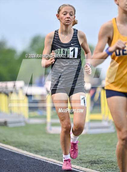 Thumbnail 1 in IHSAA Delta Sectionals (3200 Meter)  photogallery.