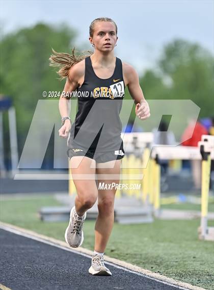 Thumbnail 1 in IHSAA Delta Sectionals (3200 Meter)  photogallery.