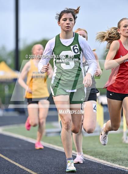 Thumbnail 2 in IHSAA Delta Sectionals (3200 Meter)  photogallery.