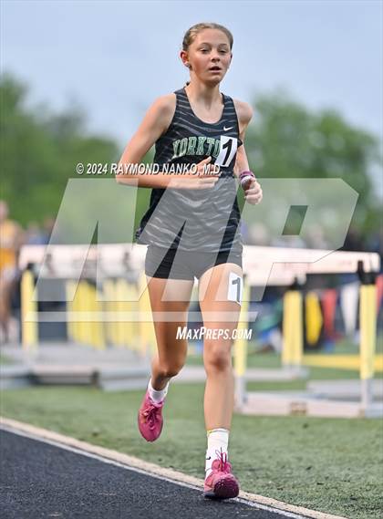 Thumbnail 1 in IHSAA Delta Sectionals (3200 Meter)  photogallery.