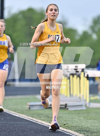 Thumbnail 2 in IHSAA Delta Sectionals (3200 Meter)  photogallery.