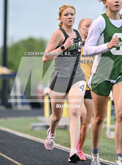 Thumbnail 3 in IHSAA Delta Sectionals (3200 Meter)  photogallery.