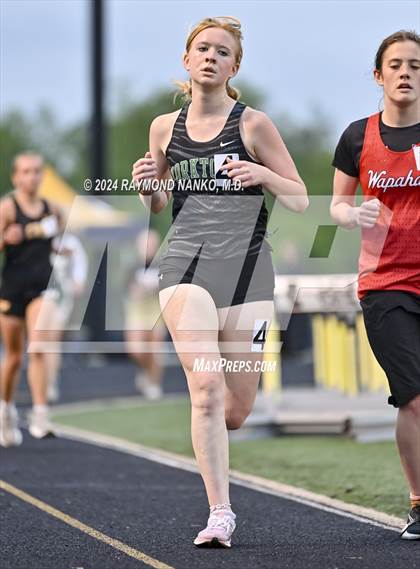 Thumbnail 2 in IHSAA Delta Sectionals (3200 Meter)  photogallery.