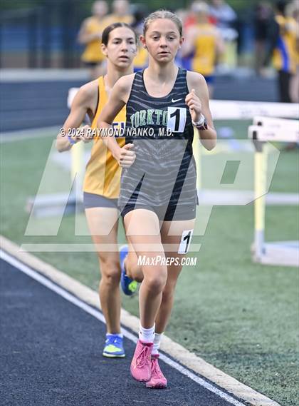 Thumbnail 2 in IHSAA Delta Sectionals (3200 Meter)  photogallery.