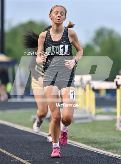 Thumbnail 1 in IHSAA Delta Sectionals (3200 Meter)  photogallery.