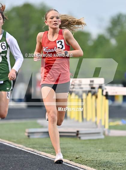 Thumbnail 2 in IHSAA Delta Sectionals (3200 Meter)  photogallery.