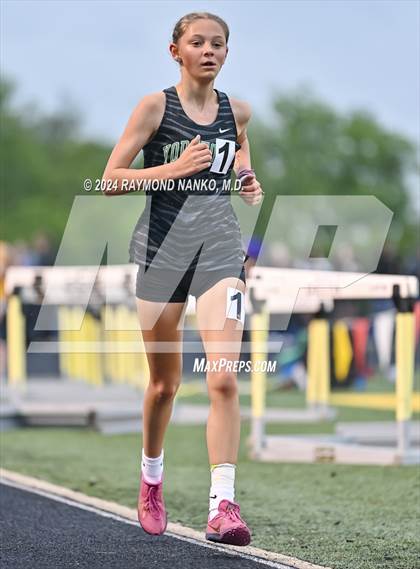 Thumbnail 3 in IHSAA Delta Sectionals (3200 Meter)  photogallery.