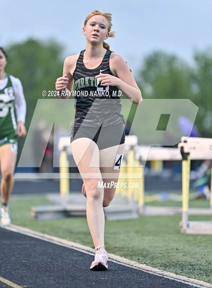 Thumbnail 3 in IHSAA Delta Sectionals (3200 Meter)  photogallery.