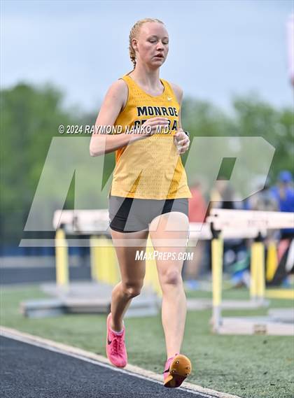 Thumbnail 2 in IHSAA Delta Sectionals (3200 Meter)  photogallery.