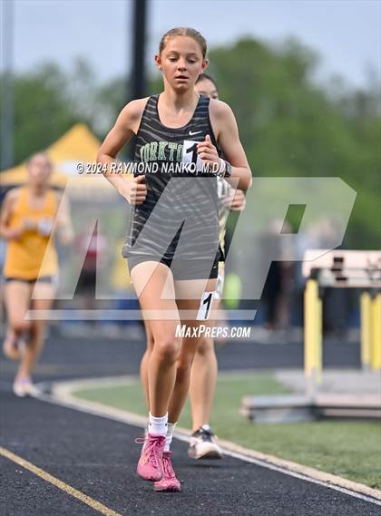 Thumbnail 3 in IHSAA Delta Sectionals (3200 Meter)  photogallery.
