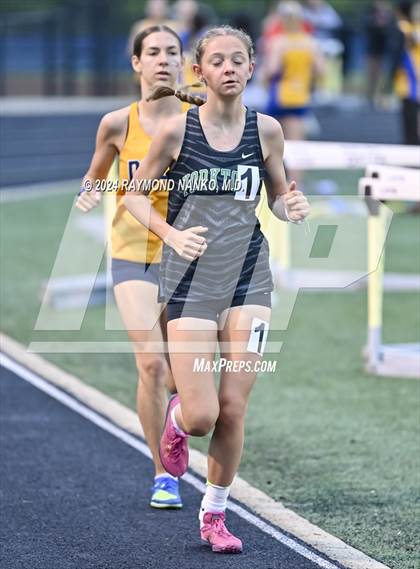 Thumbnail 1 in IHSAA Delta Sectionals (3200 Meter)  photogallery.