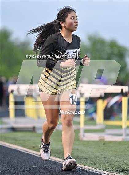 Thumbnail 2 in IHSAA Delta Sectionals (3200 Meter)  photogallery.