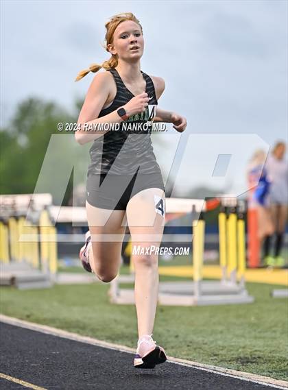Thumbnail 2 in IHSAA Delta Sectionals (3200 Meter)  photogallery.