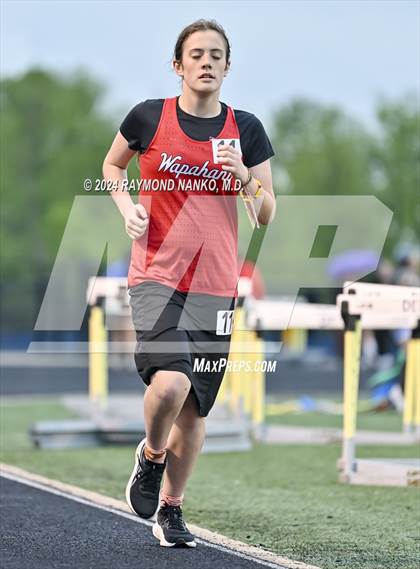 Thumbnail 2 in IHSAA Delta Sectionals (3200 Meter)  photogallery.