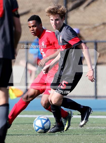 Thumbnail 3 in Saint Mary's vs. Marin Academy (CIF NCS D4 Final) photogallery.