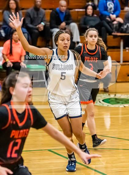 Thumbnail 1 in St. Joseph Notre Dame vs. Centennial (MLK Showcase) photogallery.