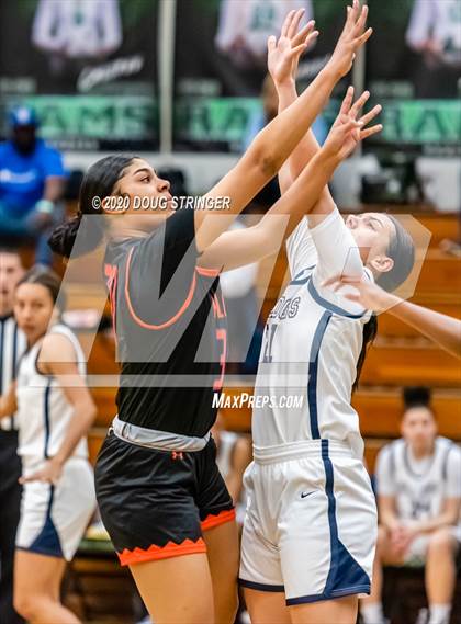 Thumbnail 3 in St. Joseph Notre Dame vs. Centennial (MLK Showcase) photogallery.