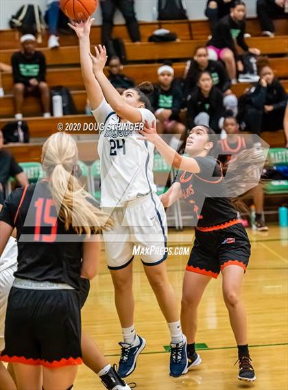 Thumbnail 2 in St. Joseph Notre Dame vs. Centennial (MLK Showcase) photogallery.