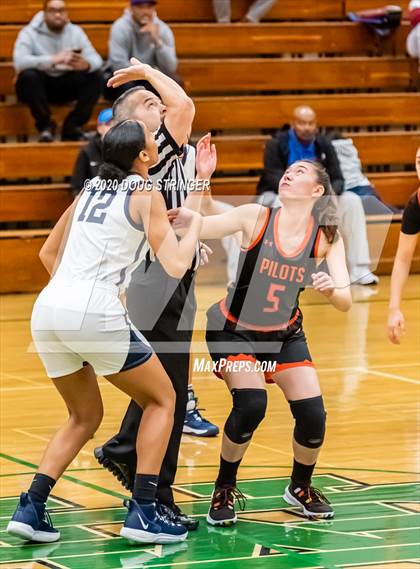 Thumbnail 3 in St. Joseph Notre Dame vs. Centennial (MLK Showcase) photogallery.