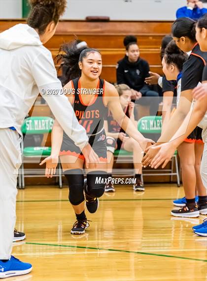 Thumbnail 2 in St. Joseph Notre Dame vs. Centennial (MLK Showcase) photogallery.