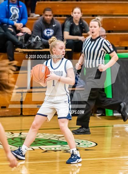 Thumbnail 3 in St. Joseph Notre Dame vs. Centennial (MLK Showcase) photogallery.