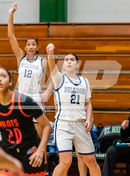Thumbnail 3 in St. Joseph Notre Dame vs. Centennial (MLK Showcase) photogallery.