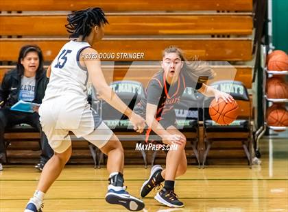 Thumbnail 2 in St. Joseph Notre Dame vs. Centennial (MLK Showcase) photogallery.