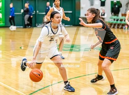 Thumbnail 2 in St. Joseph Notre Dame vs. Centennial (MLK Showcase) photogallery.