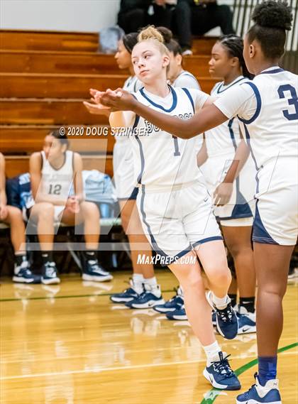Thumbnail 1 in St. Joseph Notre Dame vs. Centennial (MLK Showcase) photogallery.