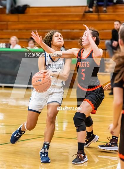 Thumbnail 3 in St. Joseph Notre Dame vs. Centennial (MLK Showcase) photogallery.