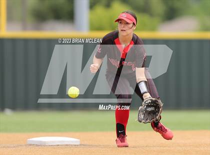 Thumbnail 3 in Richland @ Burleson (UIL Softball 5A Region 1 & 3 Bi District) photogallery.