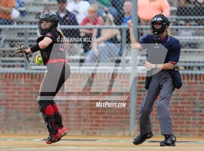 Thumbnail 2 in Richland @ Burleson (UIL Softball 5A Region 1 & 3 Bi District) photogallery.