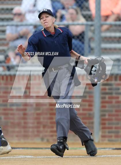 Thumbnail 2 in Richland @ Burleson (UIL Softball 5A Region 1 & 3 Bi District) photogallery.