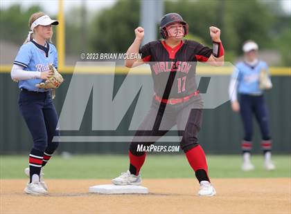 Thumbnail 2 in Richland @ Burleson (UIL Softball 5A Region 1 & 3 Bi District) photogallery.