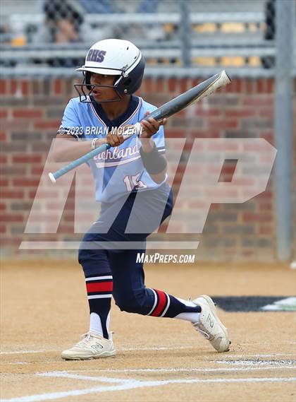 Thumbnail 2 in Richland @ Burleson (UIL Softball 5A Region 1 & 3 Bi District) photogallery.