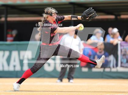 Thumbnail 2 in Richland @ Burleson (UIL Softball 5A Region 1 & 3 Bi District) photogallery.